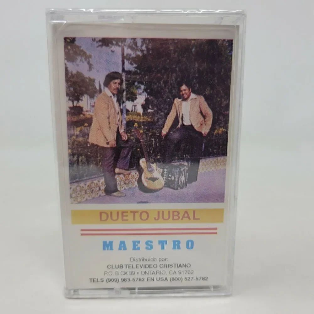 DUETO JUBAL MAESTRO LATIN SPANISH CHRISTIAN CASSETTE TAPE